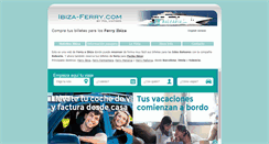Desktop Screenshot of ibiza-ferry.com